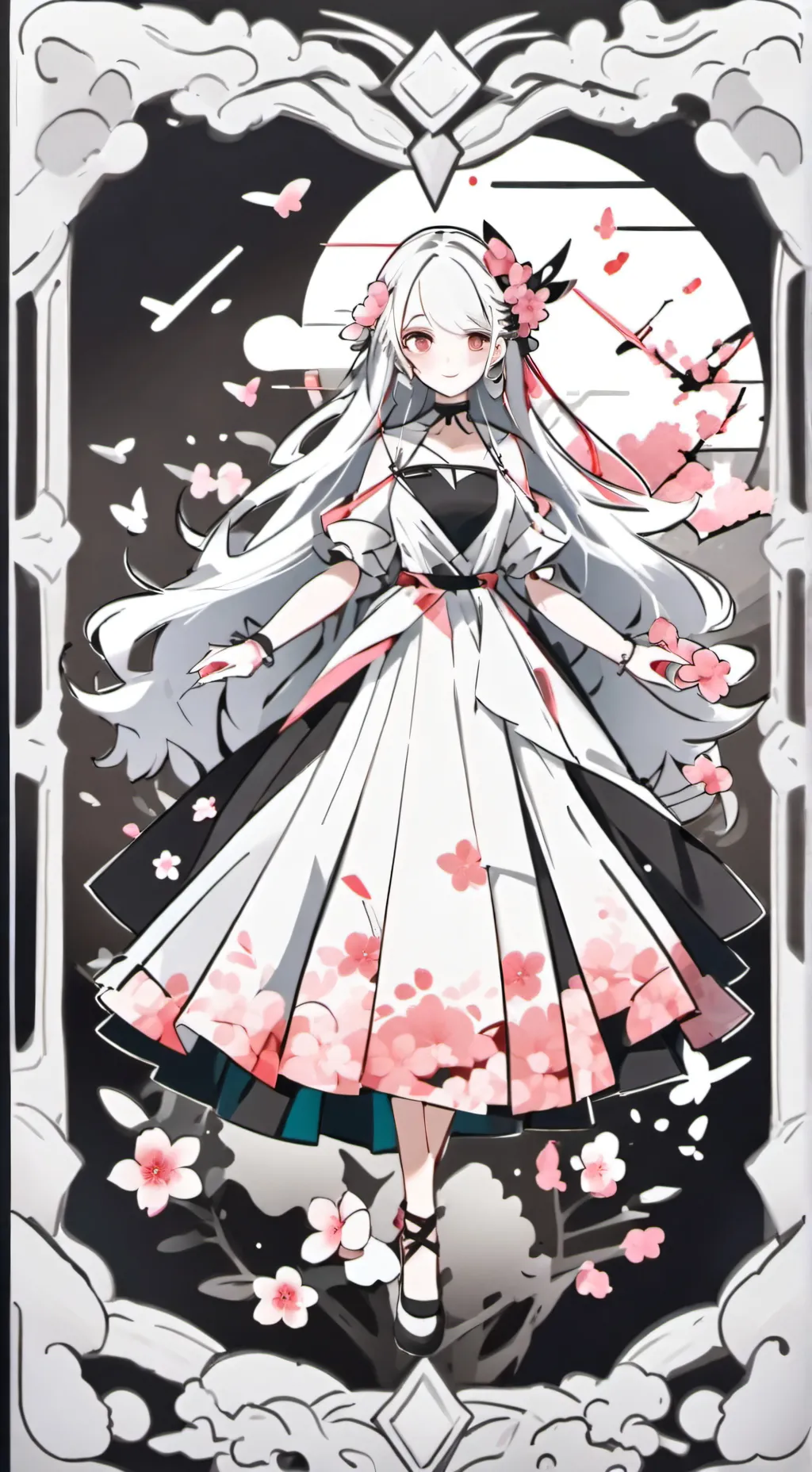 ai character: Aria background