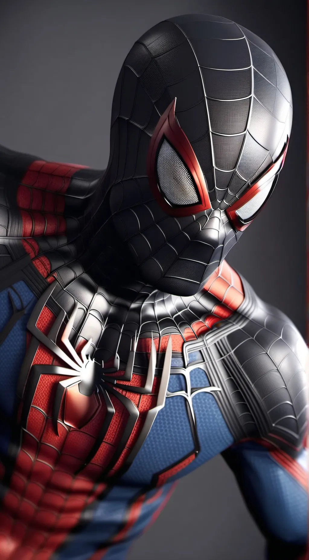 ai character: spider man background