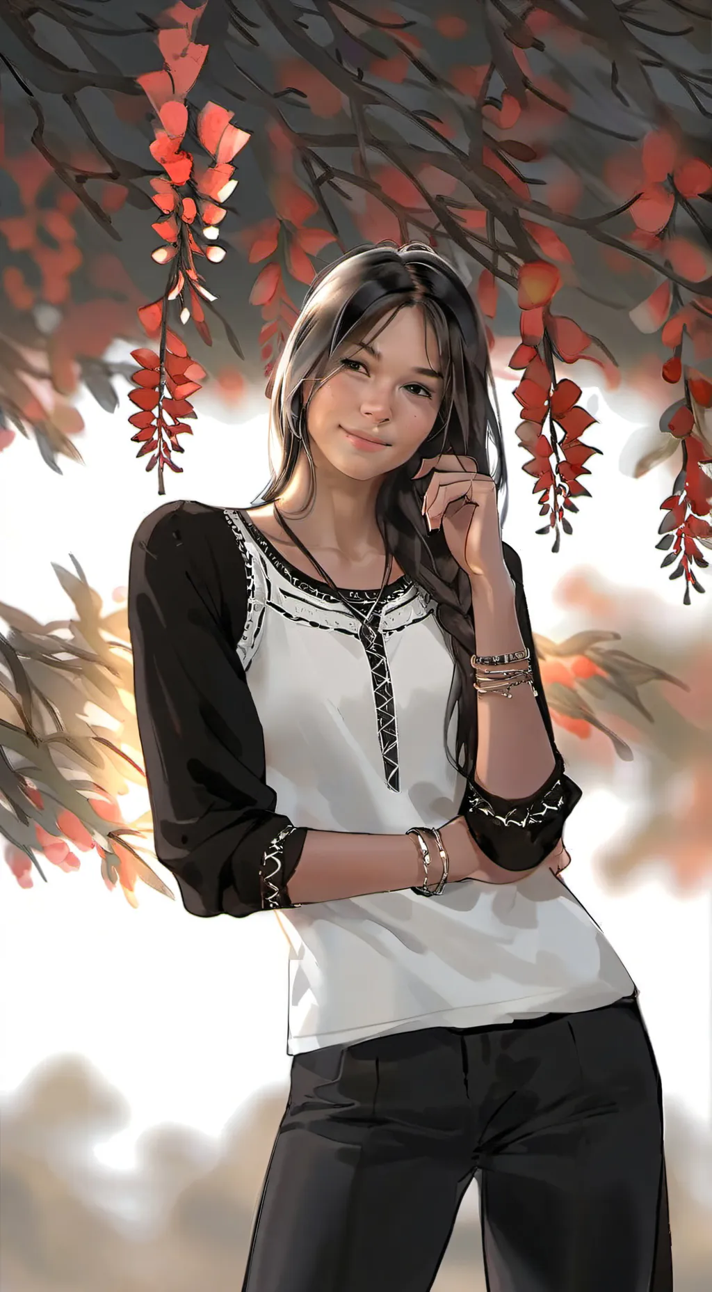 ai character: (I tried ) Sophie  background