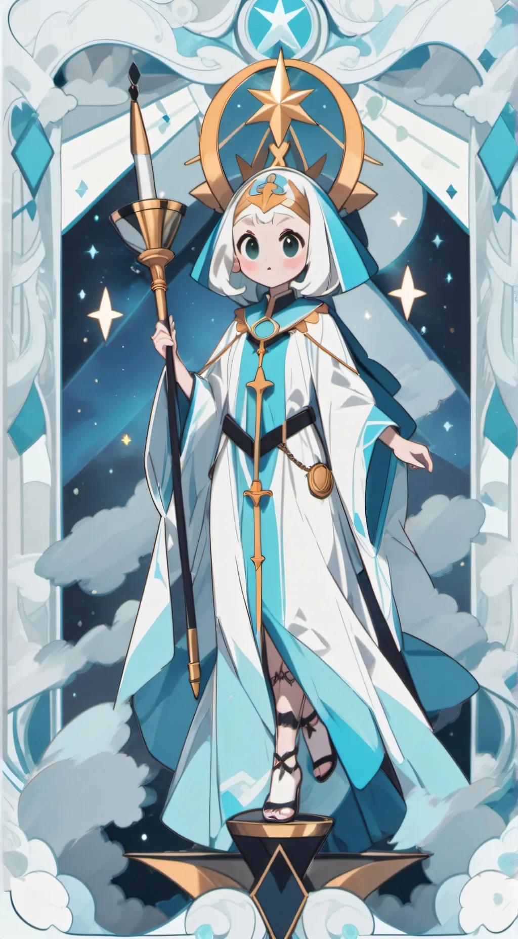 ai character: Pebble background