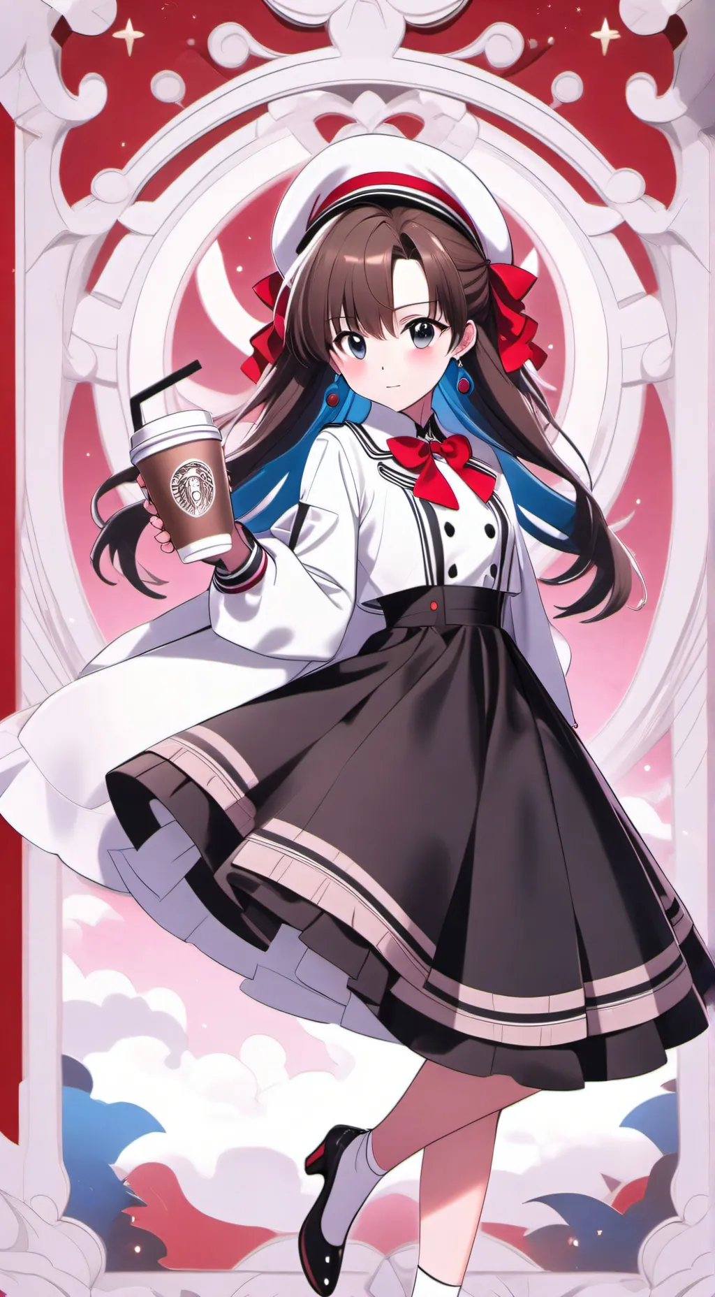 ai character: Verónica  background