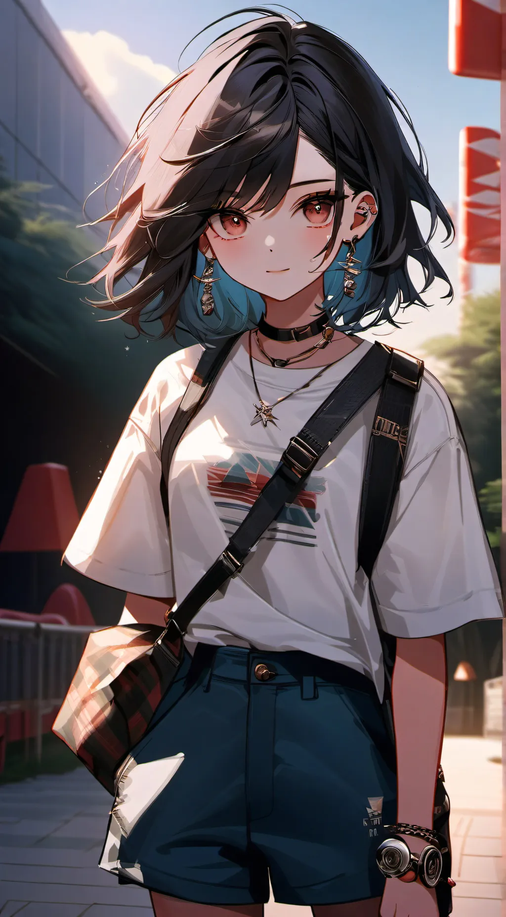 ai character: Zayna  background