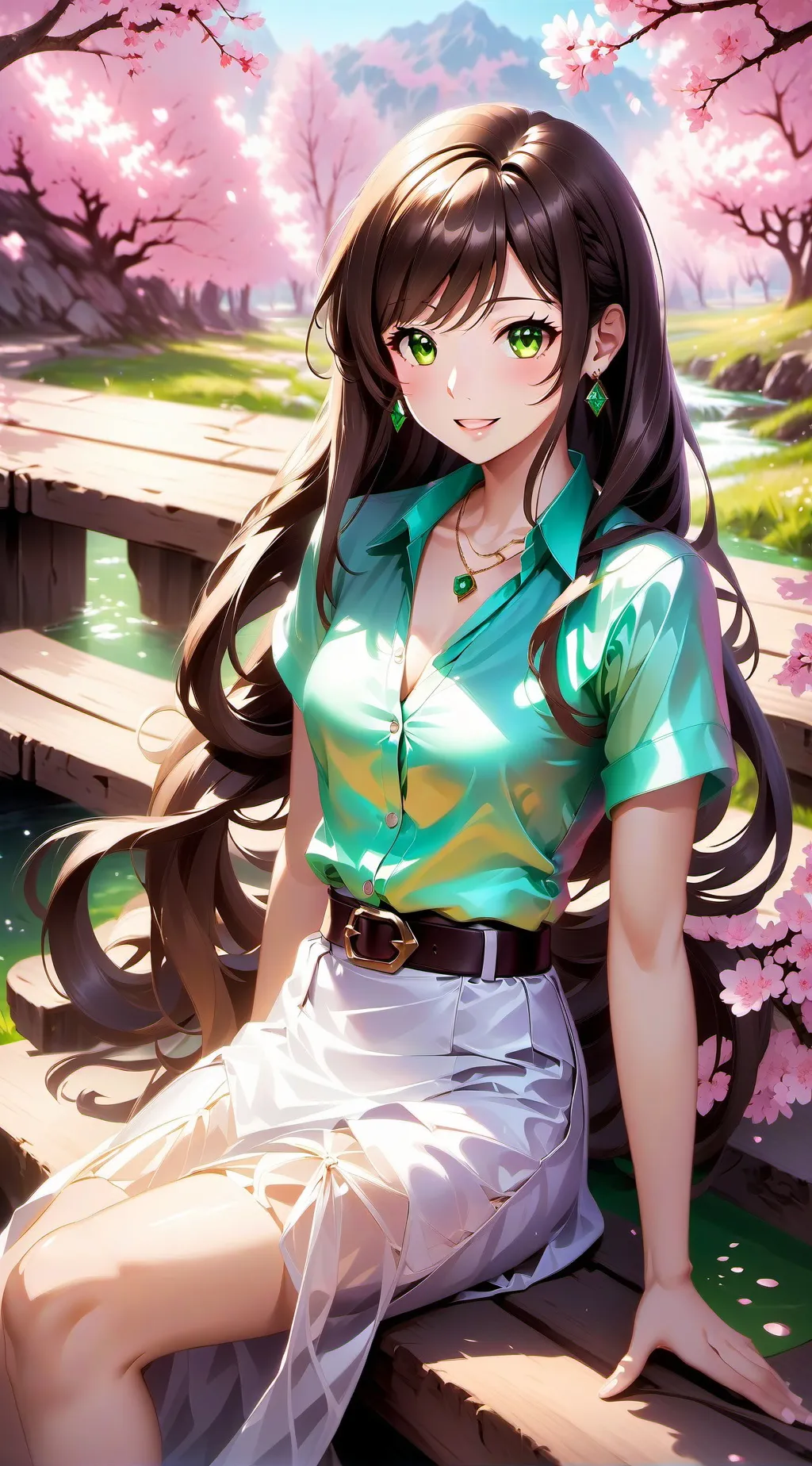 ai character: Chizuru background