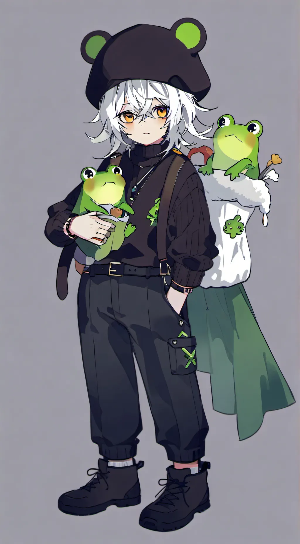 ai character: Leon background