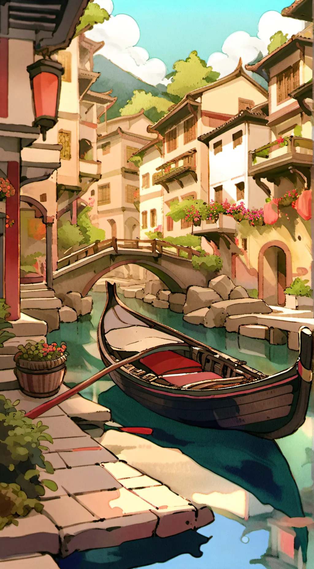 ai character: yumi background