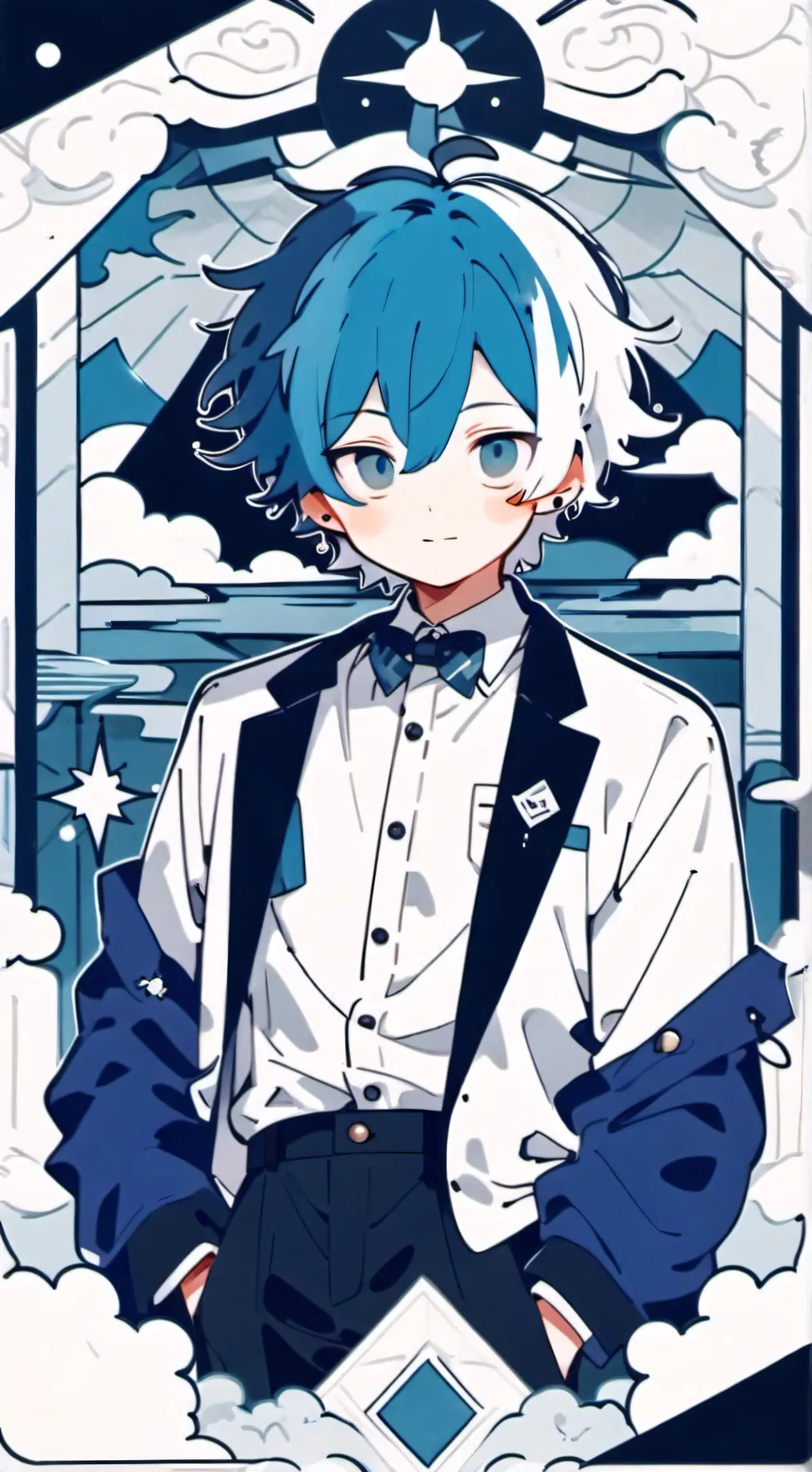 ai character: Hugo background