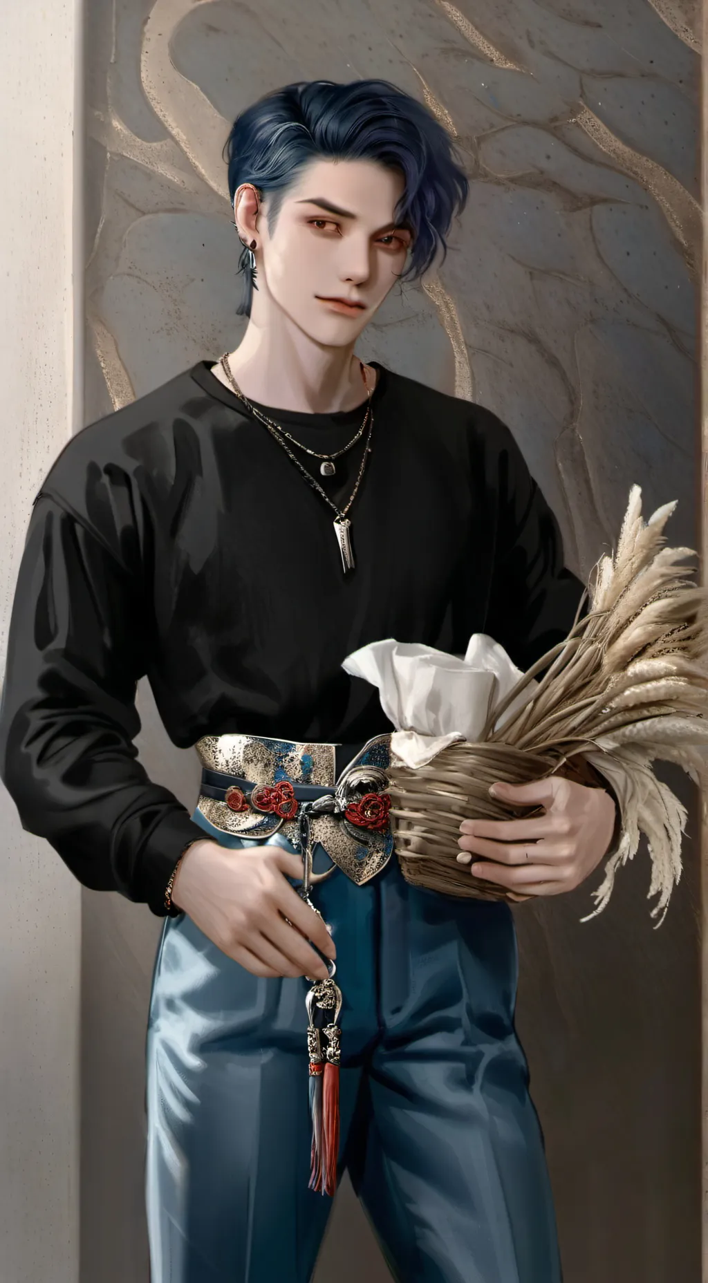 ai character: izumi background