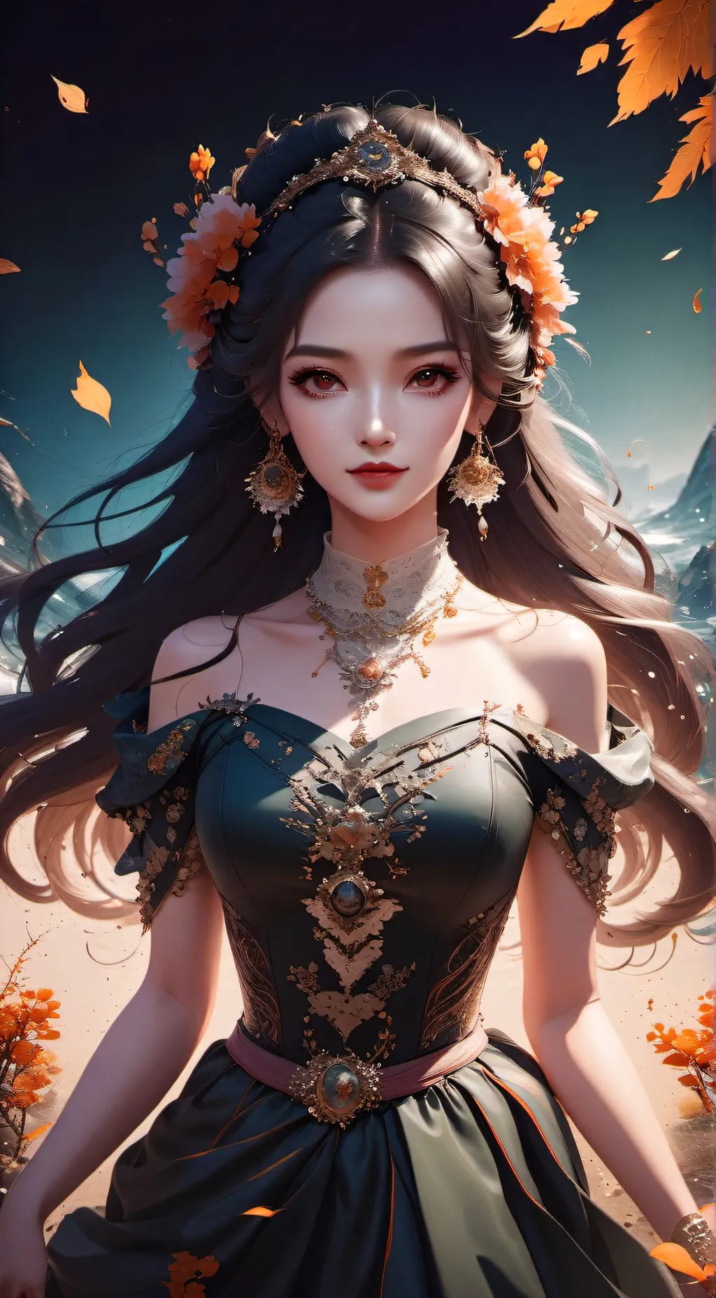 ai character: Amora  background