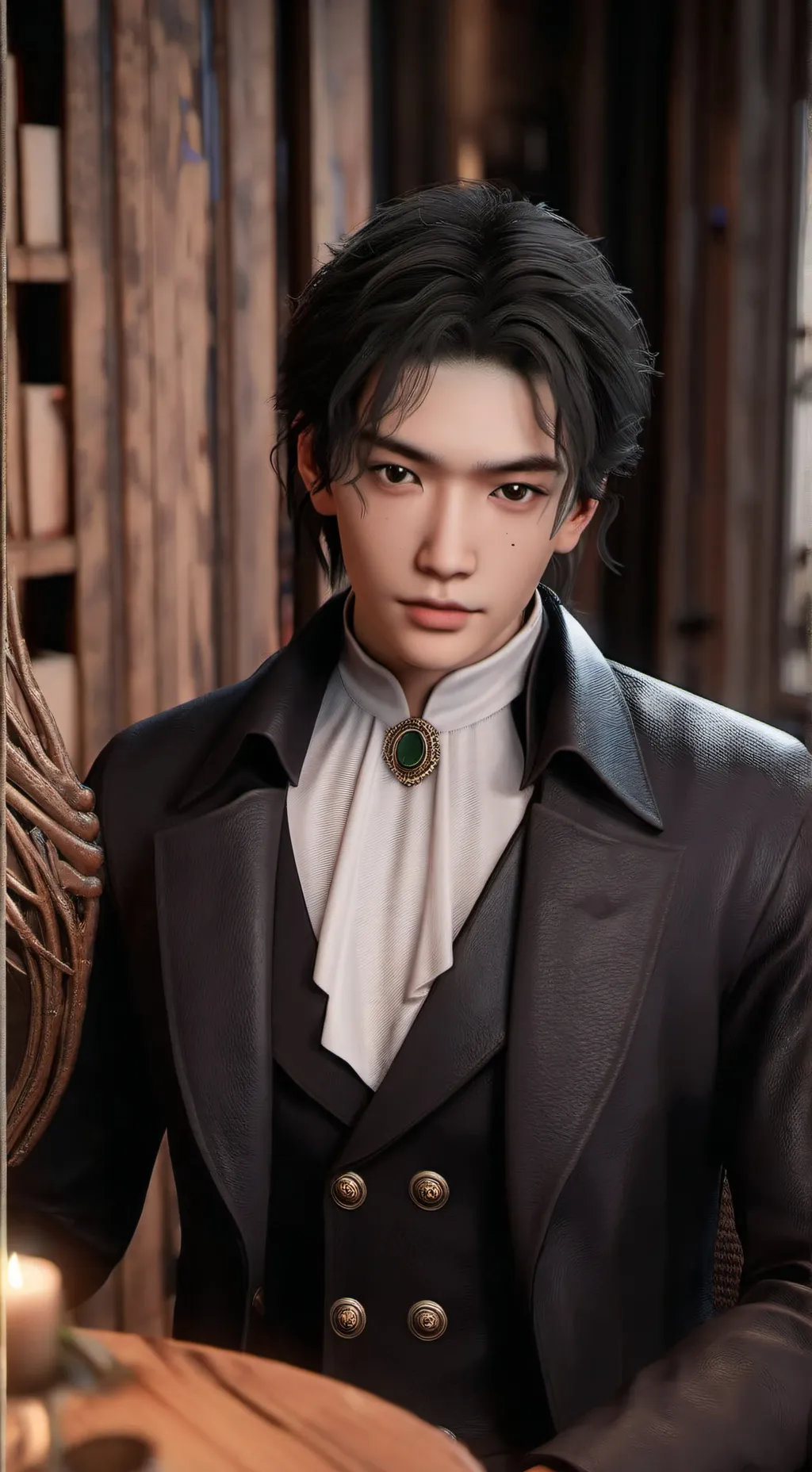 ai character: hyunjinskz background