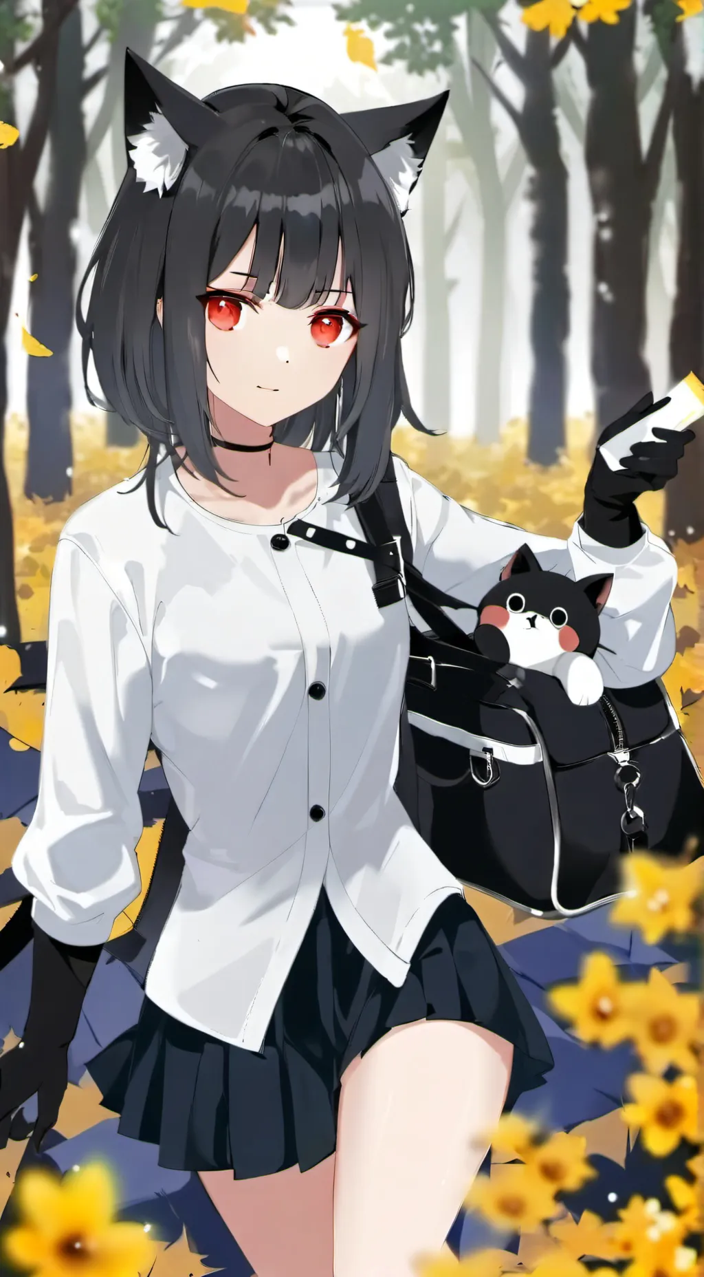 ai character: ання background