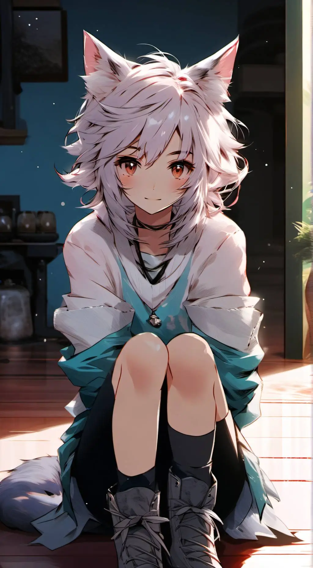 ai character: amy background