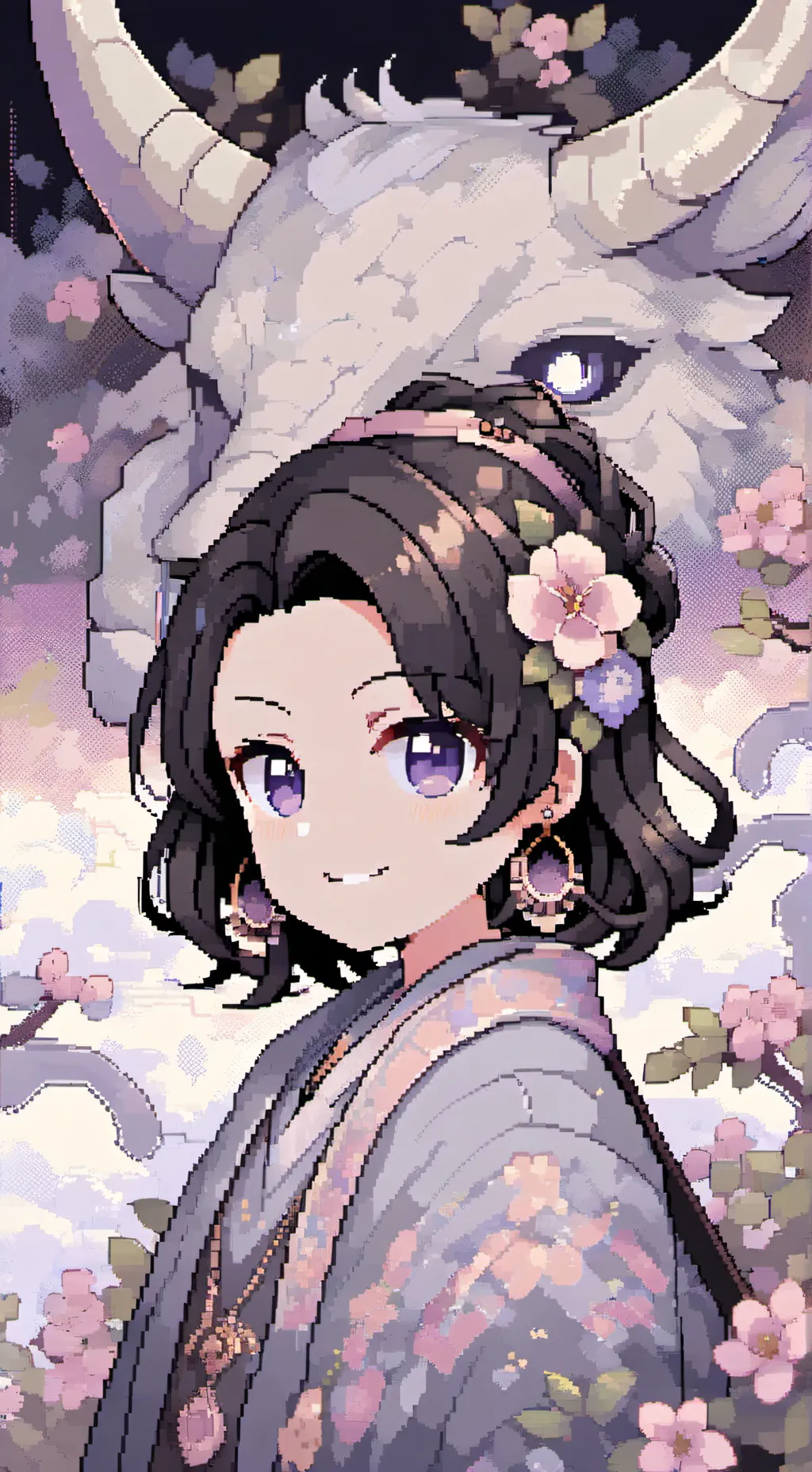 ai character: kimitsu academy background