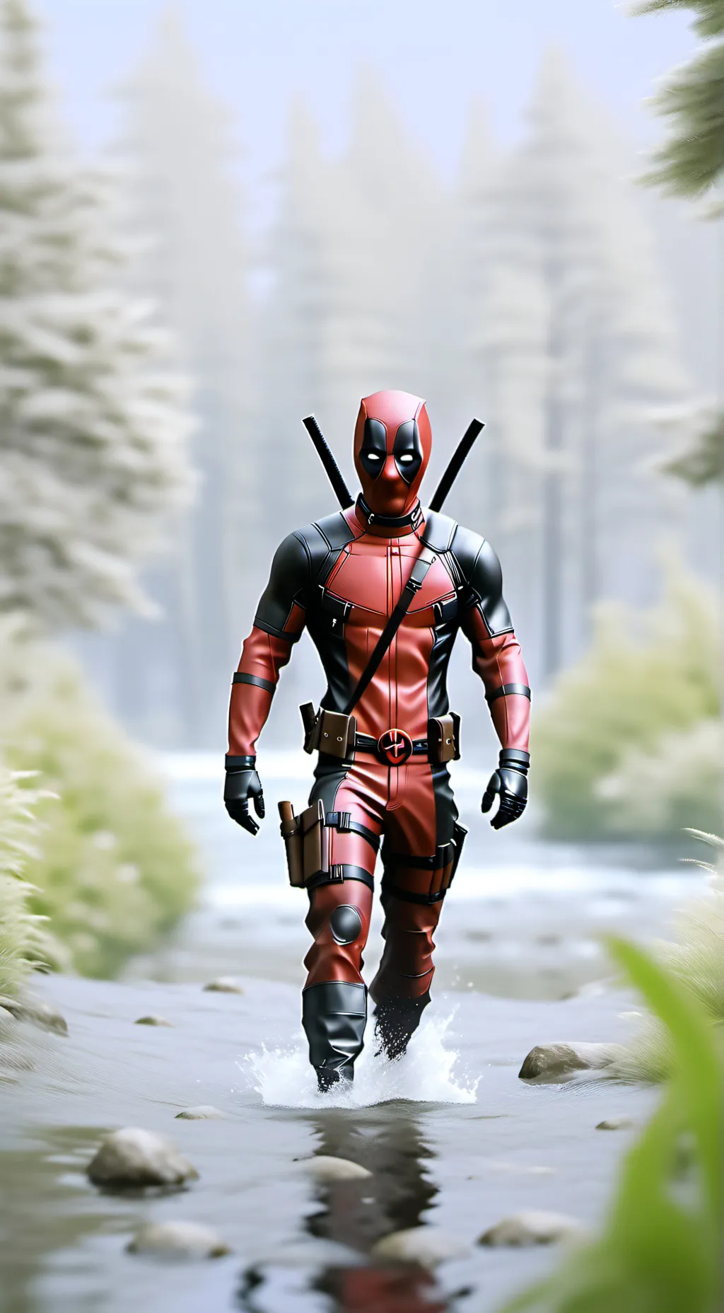 ai character: Deadpool background