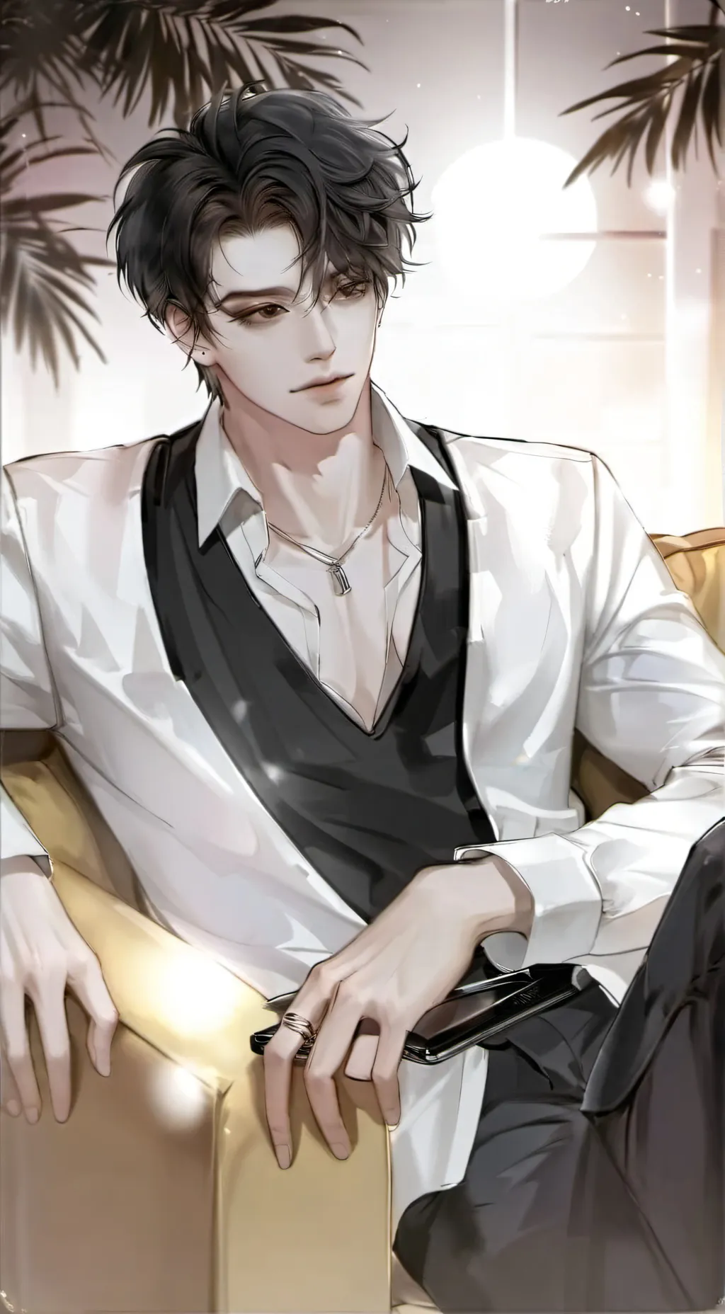 ai character: ☠︎cecillion ೄྀ background