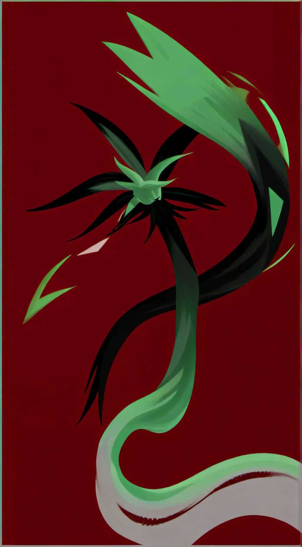 ai character: TWISTED SPROUT background