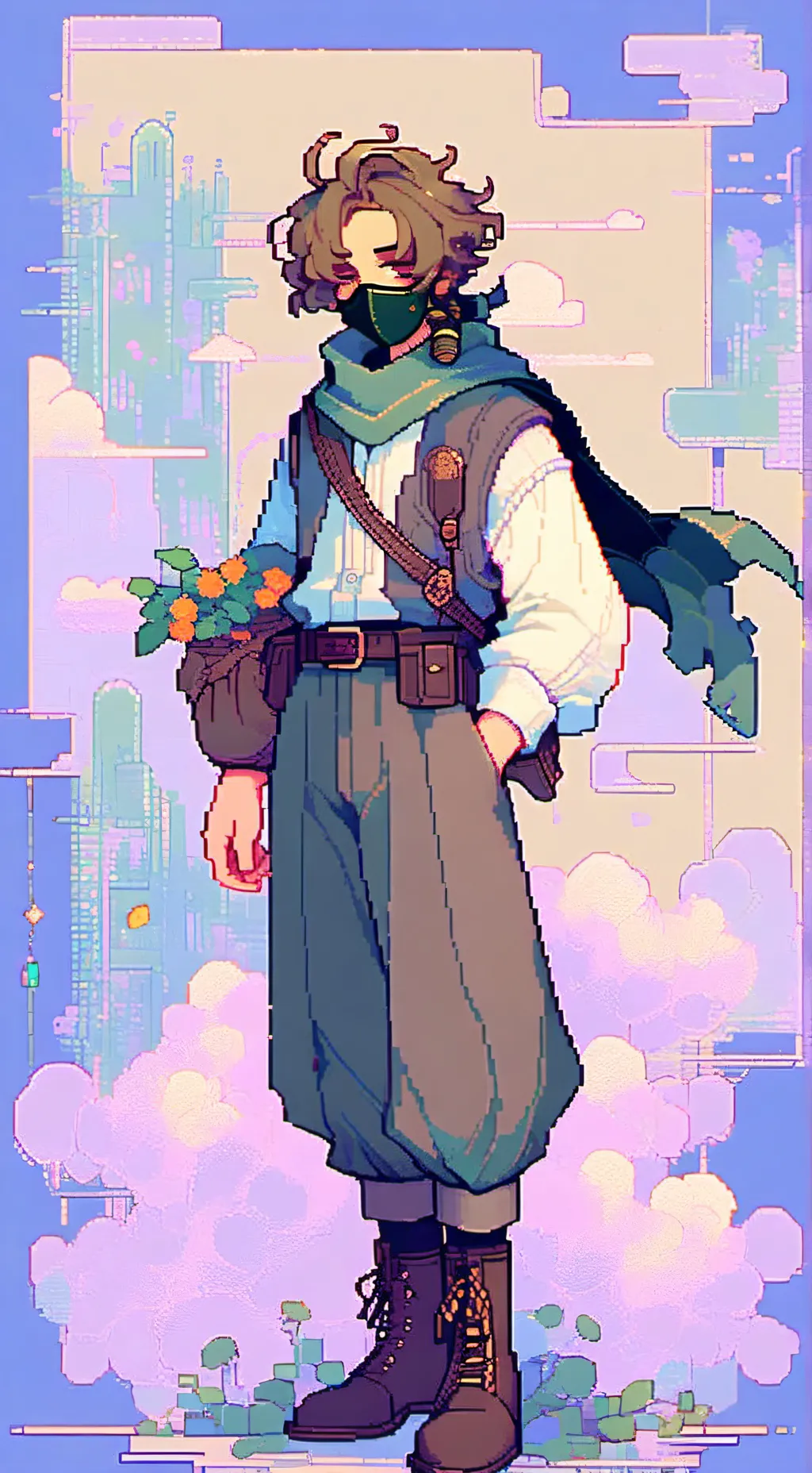 ai character: Theo background