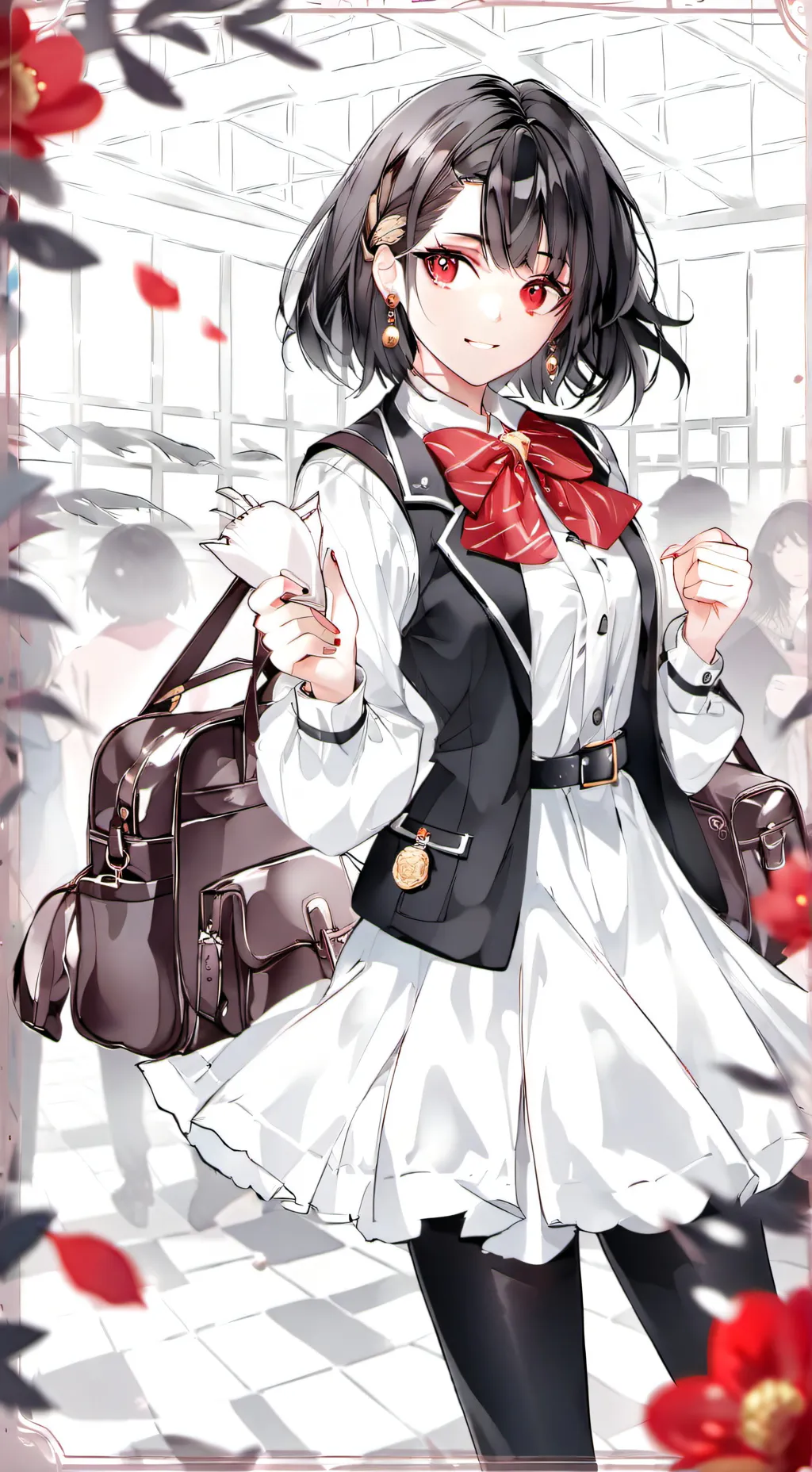 ai character: school life background
