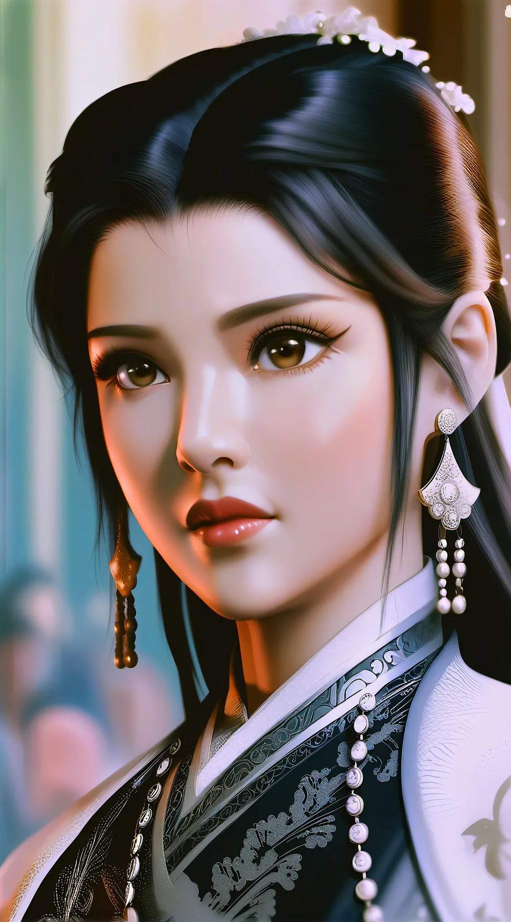 ai character: hi background