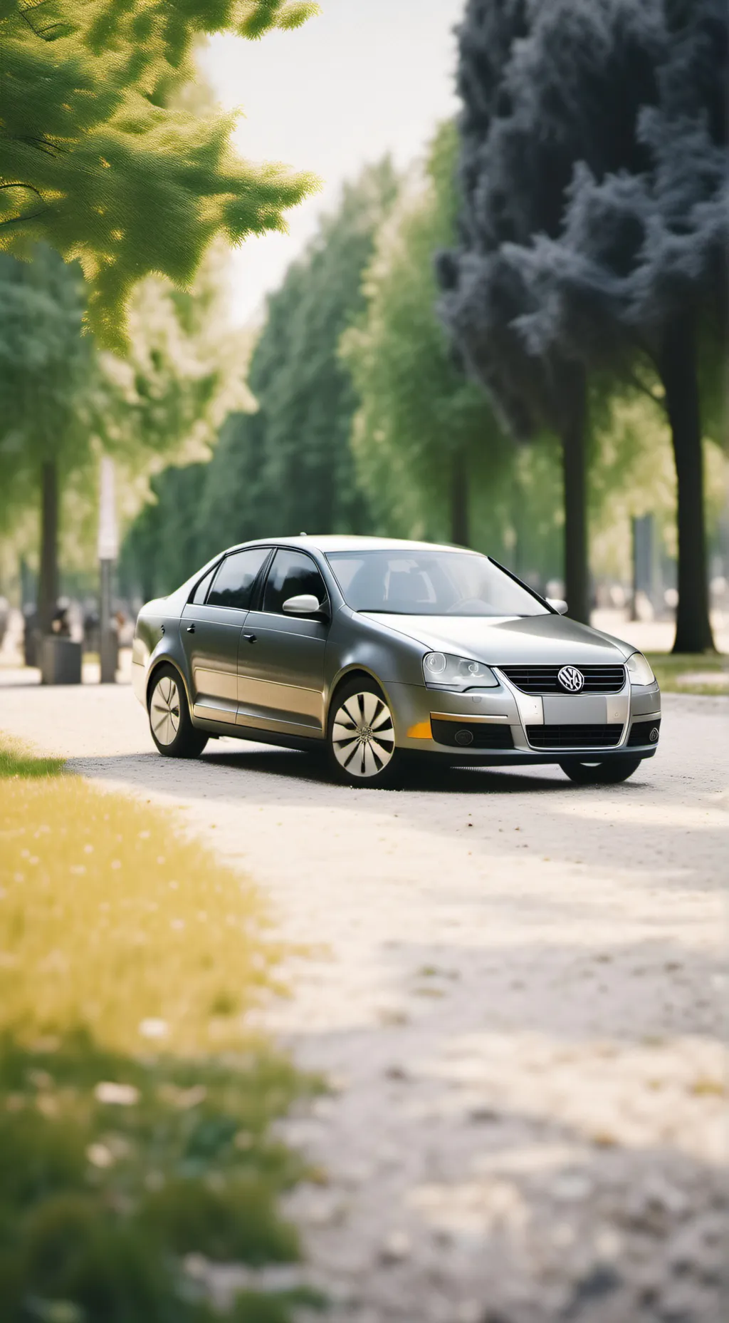 ai character: Vw Jetta background