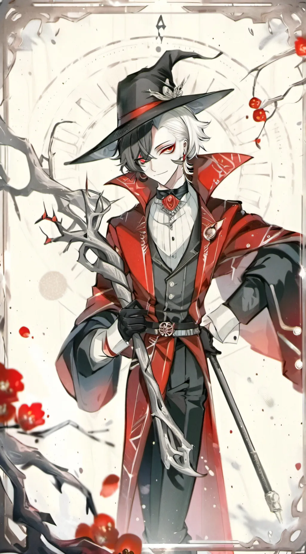 ai character: radiodust background