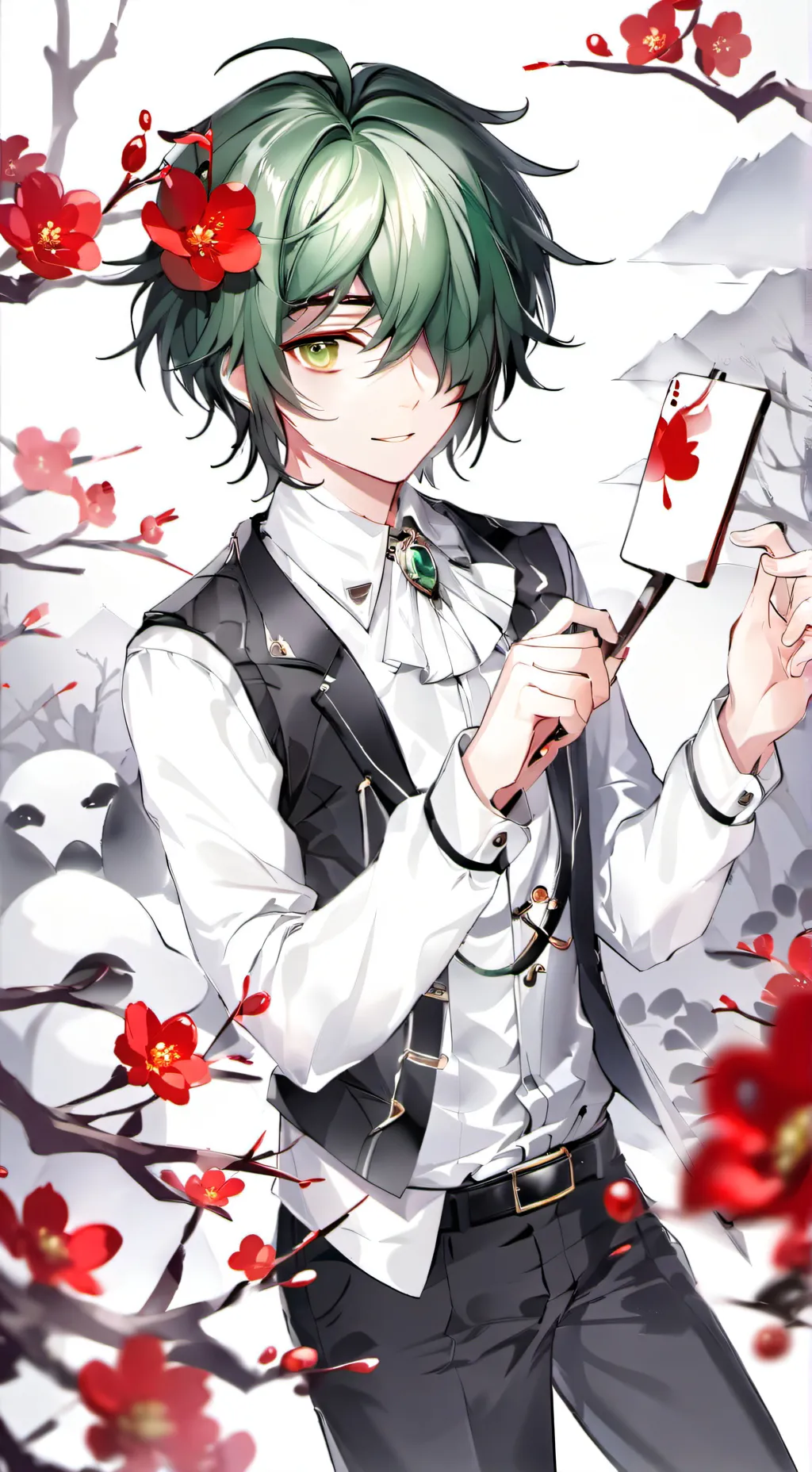 ai character: a thousand years background