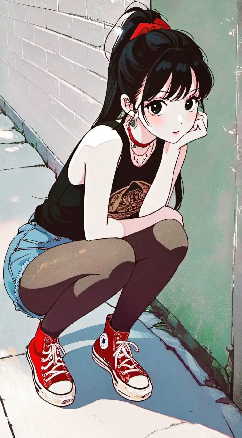 ai character: Lou background