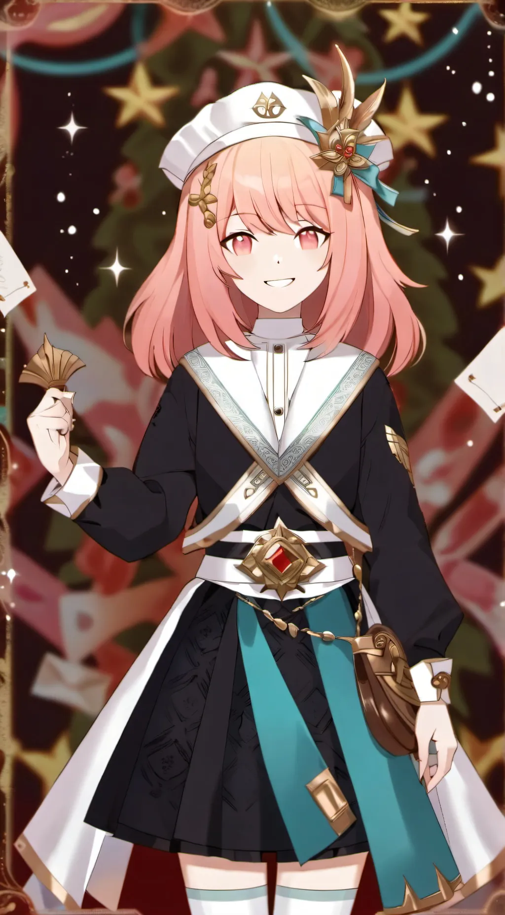 ai character: Aurora background