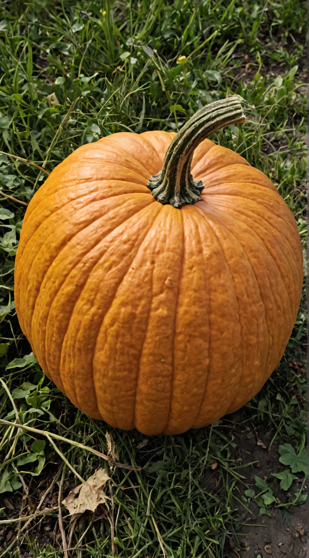 ai character: a pumpkin  background