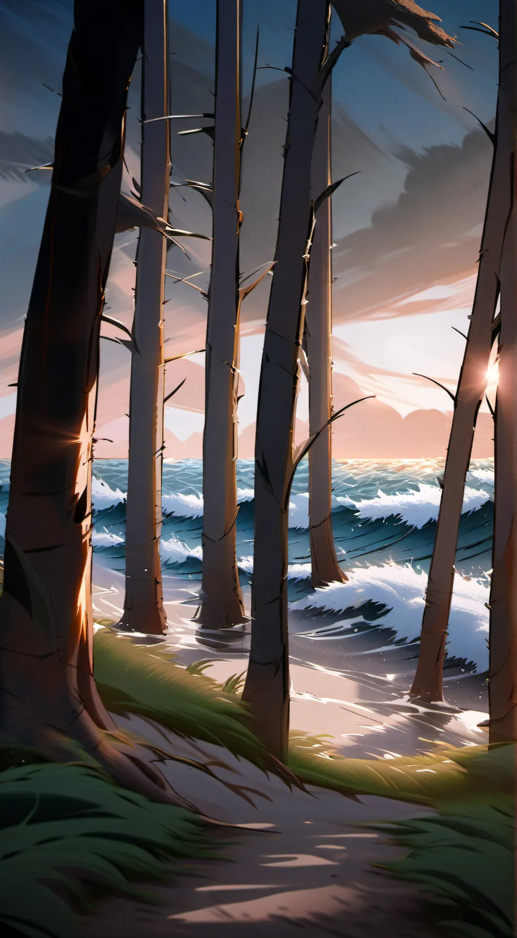 ai character: Mha sleepover background