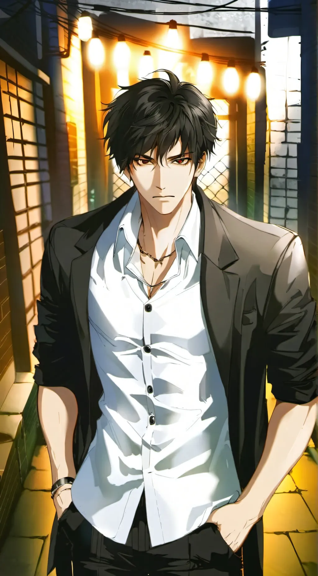 ai character: Theo background