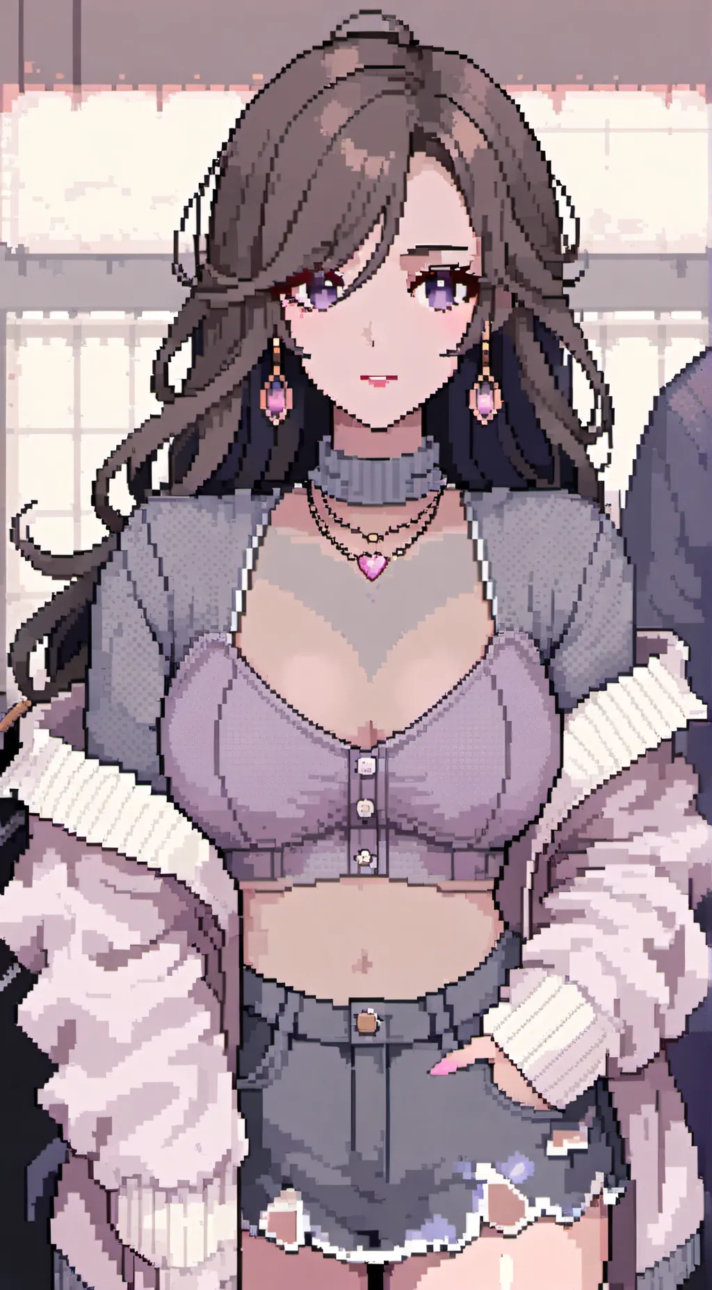 ai character: Mei Sakura background