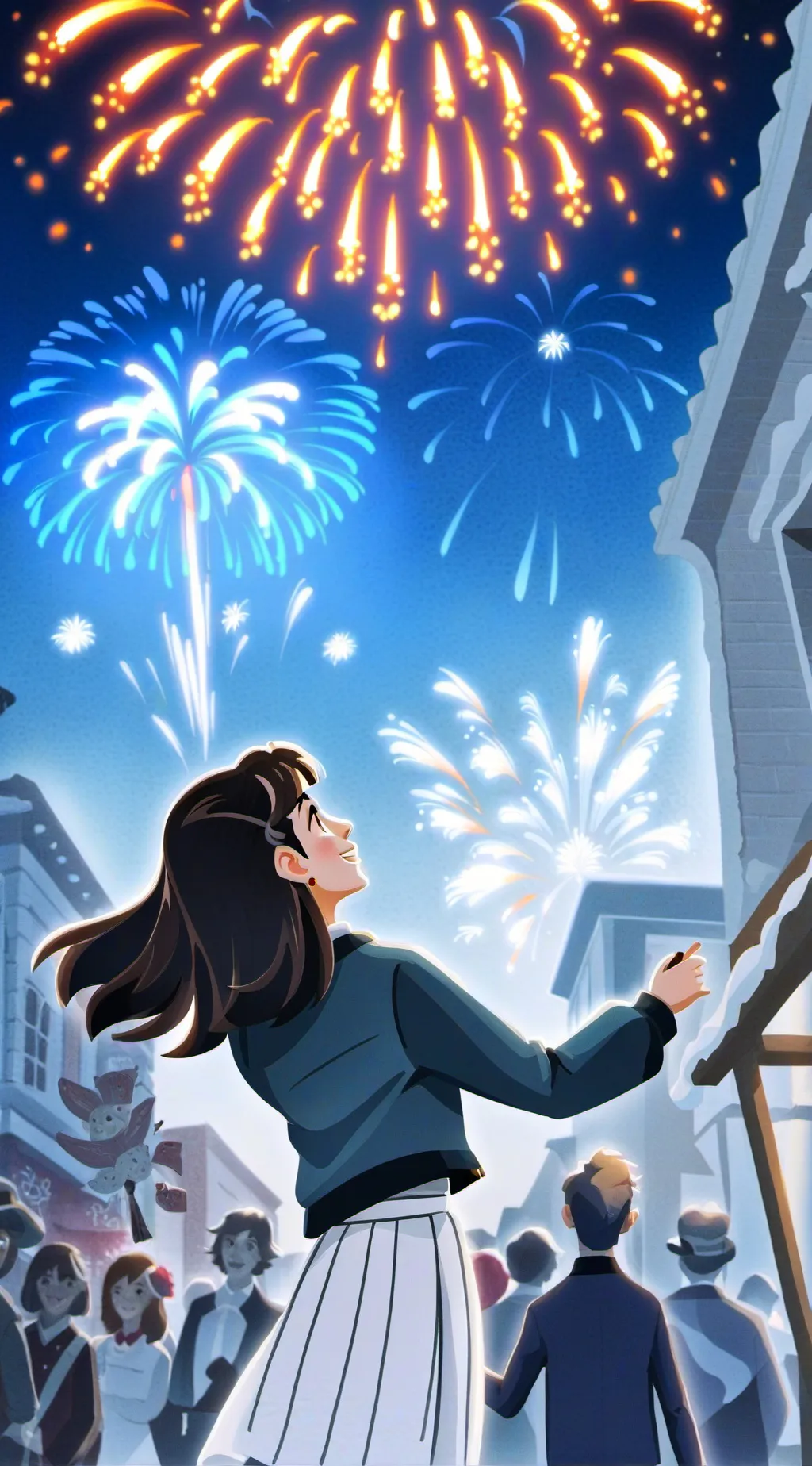 ai character: 2025! background