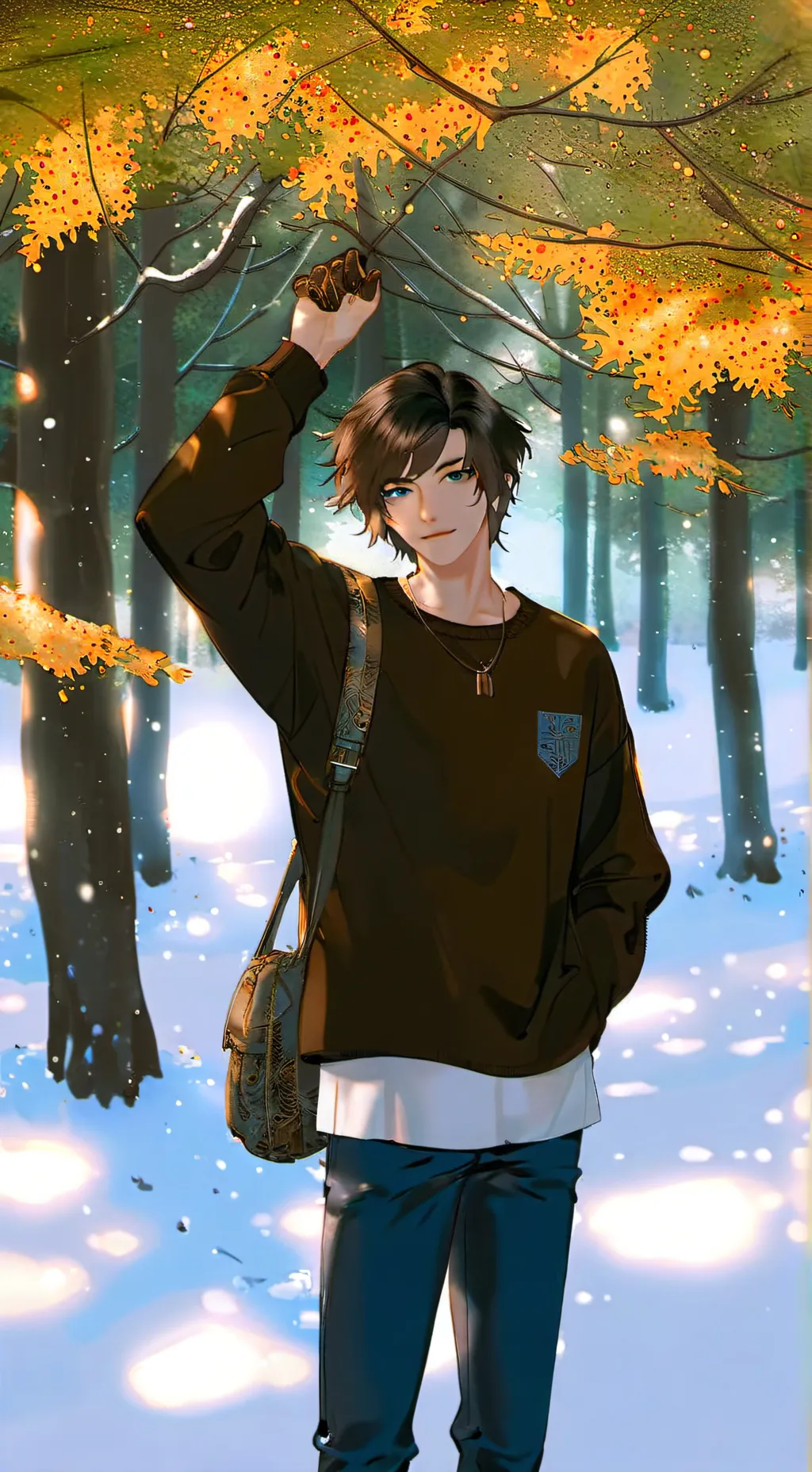 ai character: Adrian Femicasm background