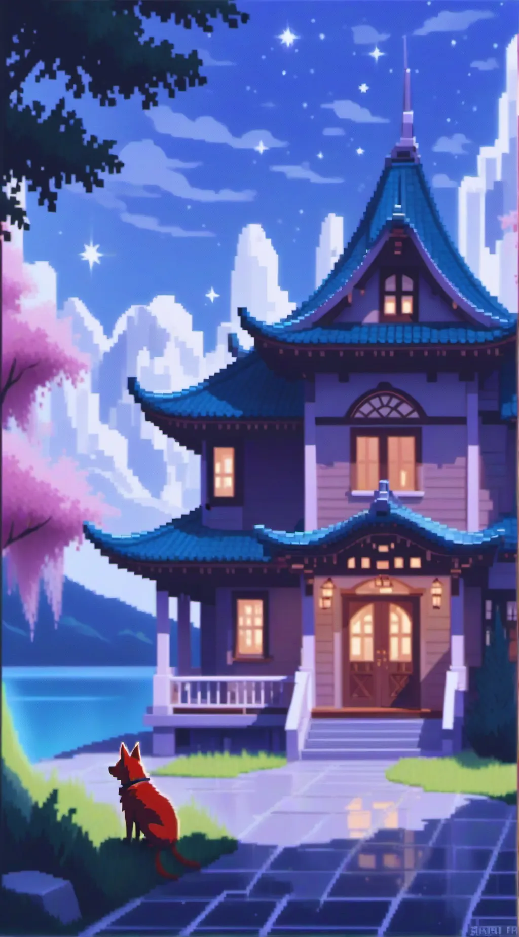 ai character: randoms in ur home background