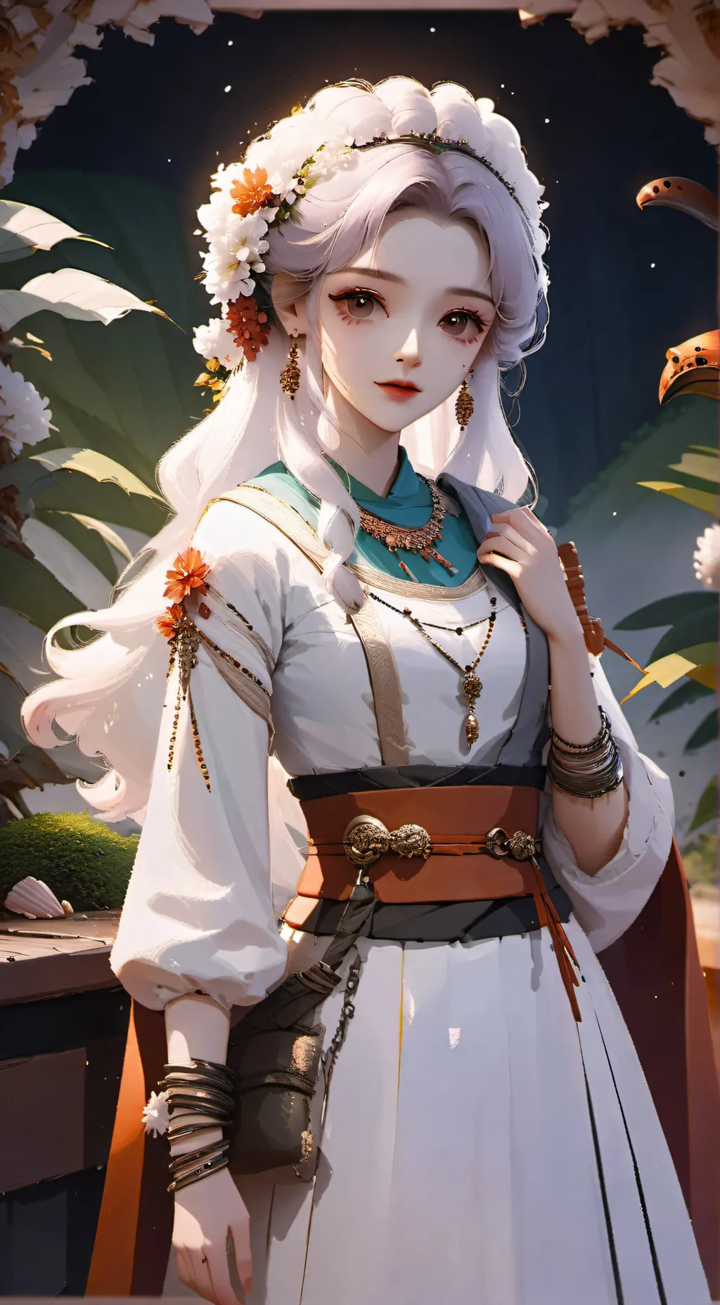 ai character: Shelly background