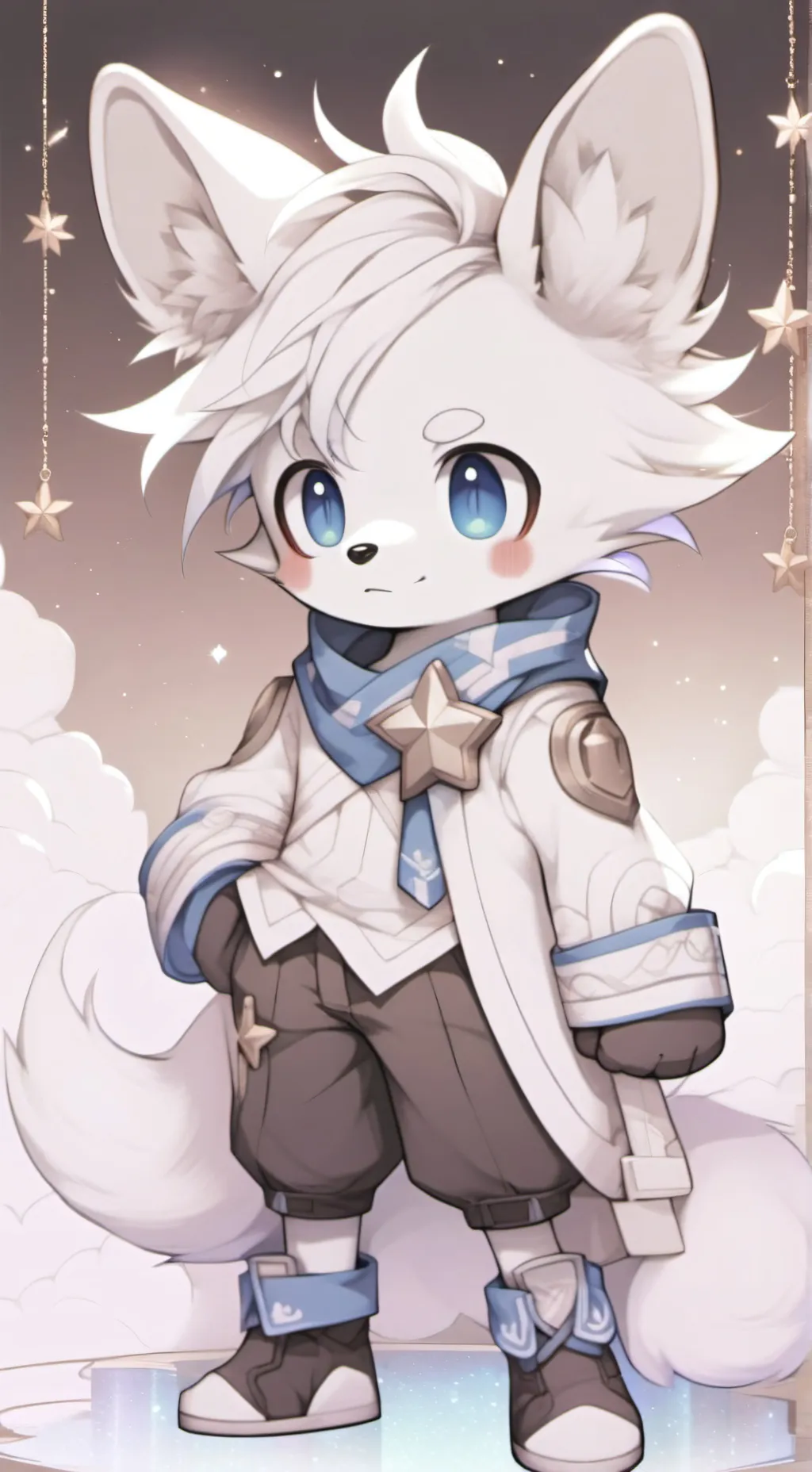 ai character: Therarebunny(YT) background