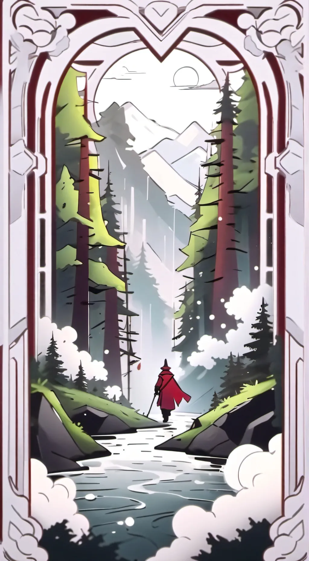 ai character: Dw au! background