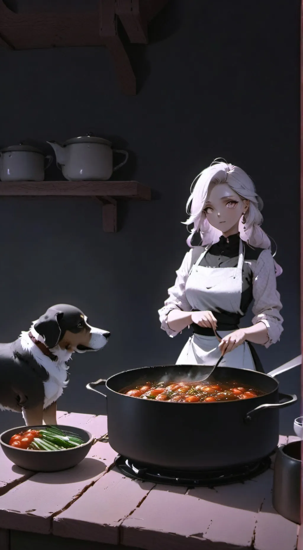 ai character: milianka background