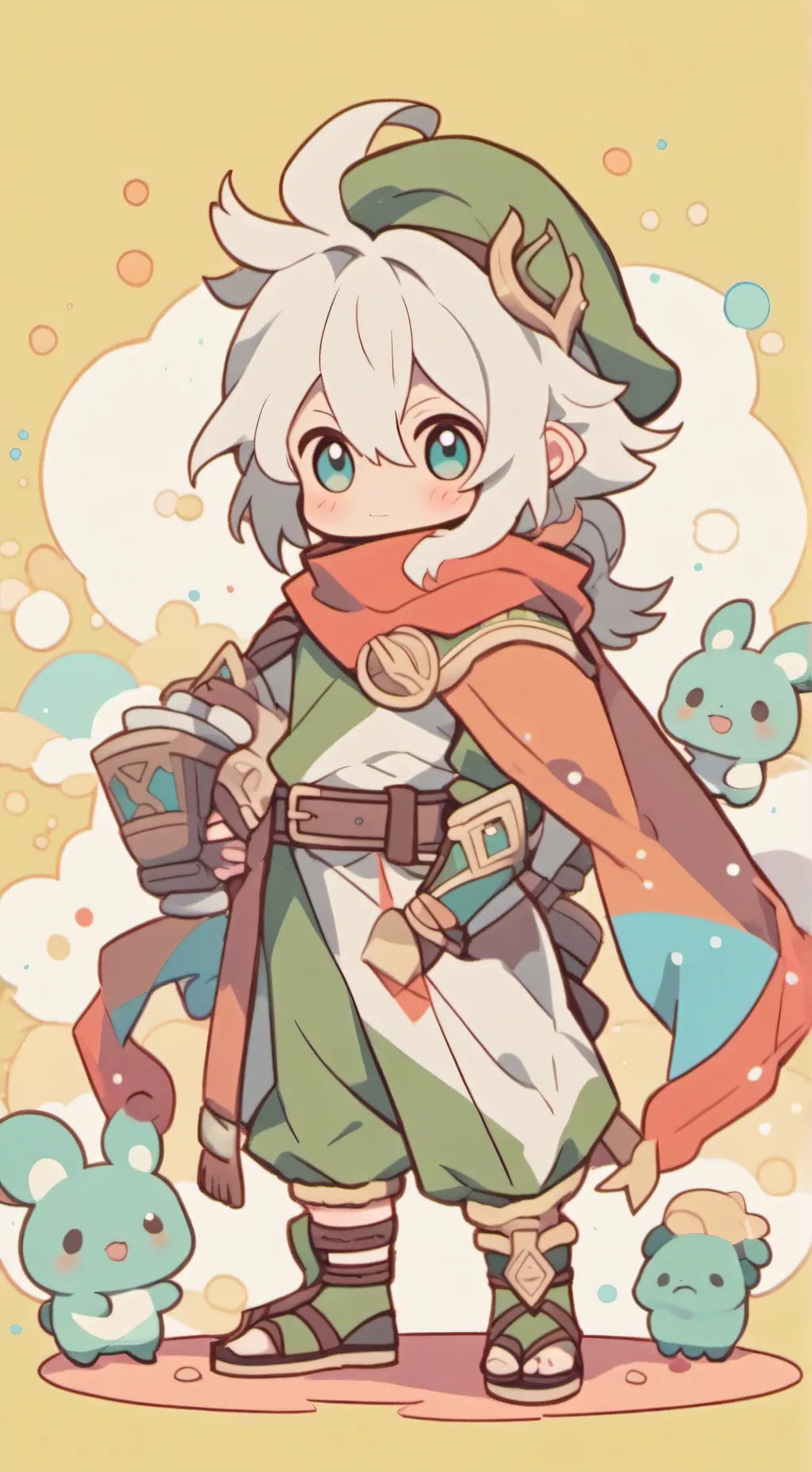 ai character: HH background