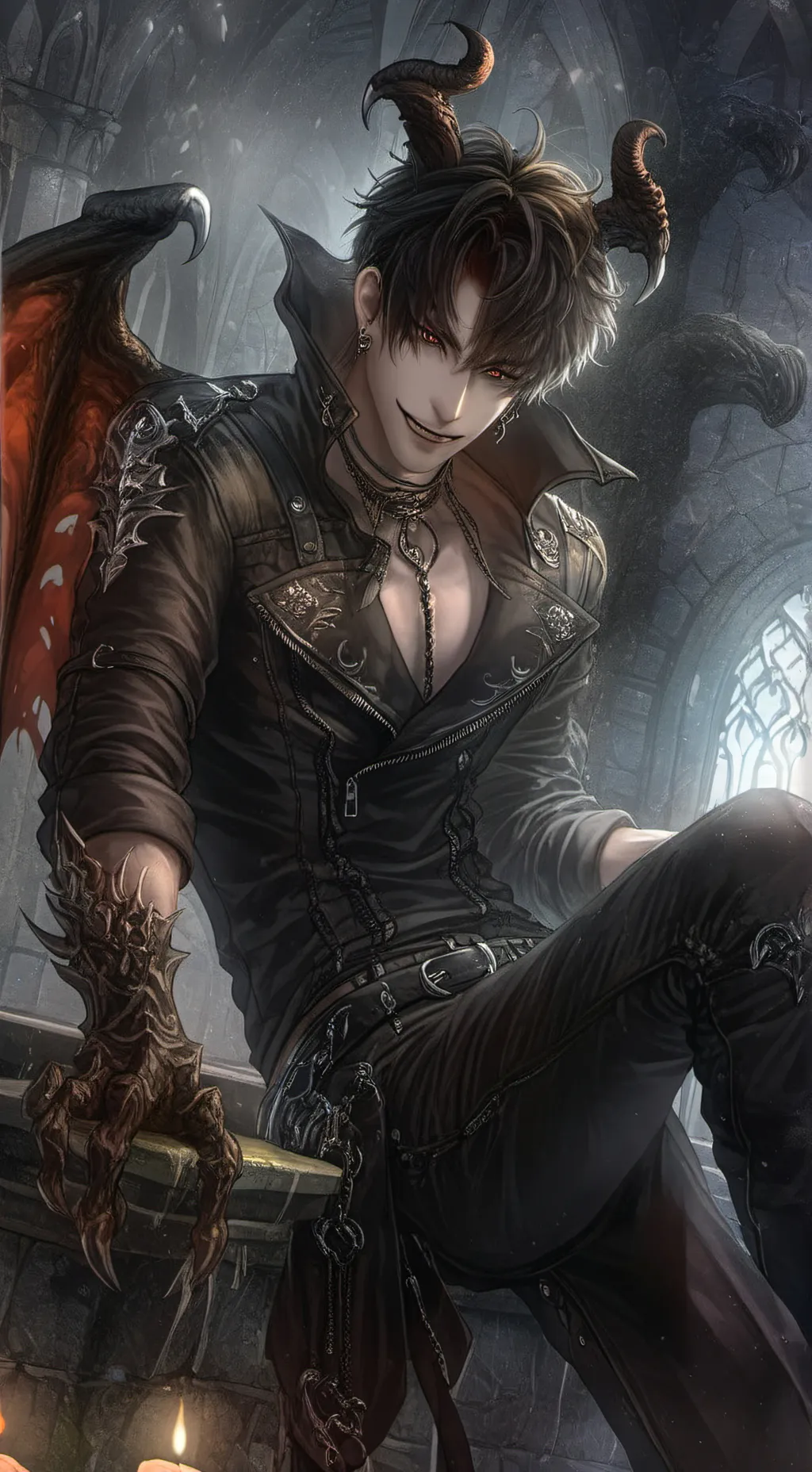 ai character: Luca background