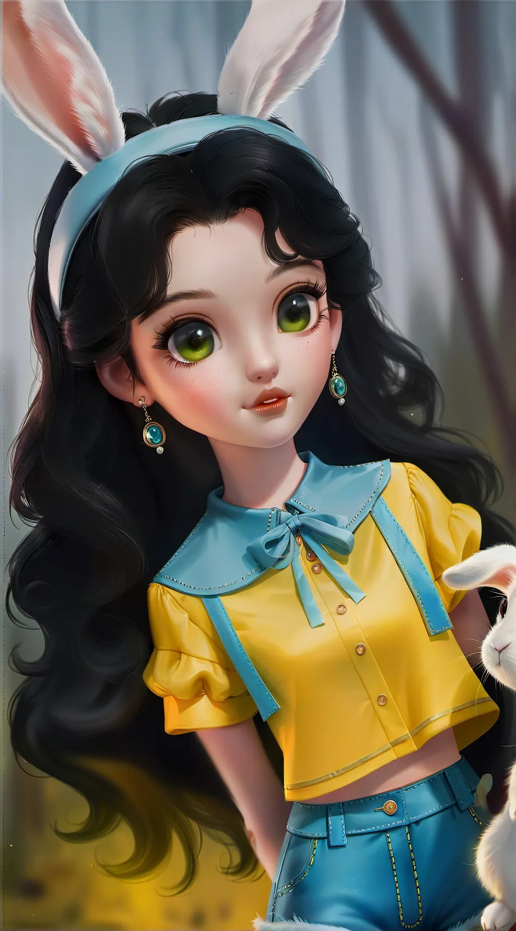 ai character: Becca background