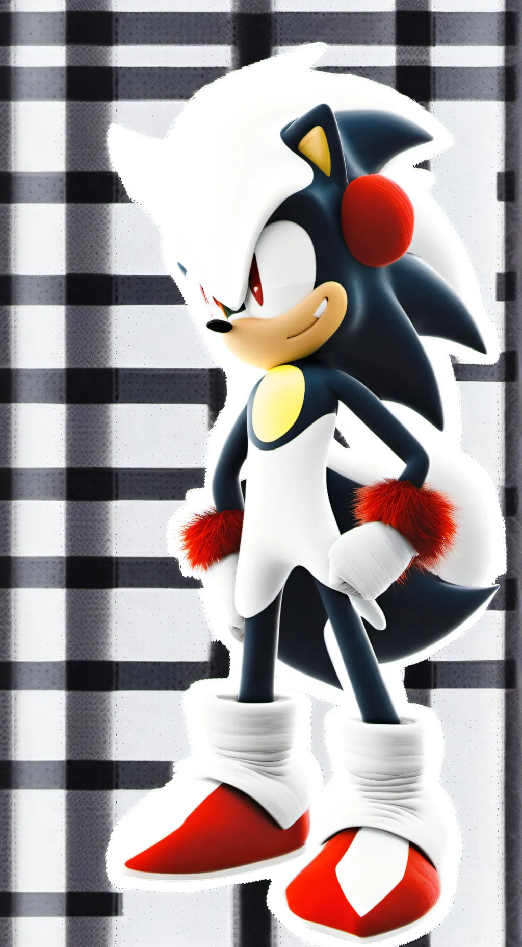 ai character: Sonic x Shadow background