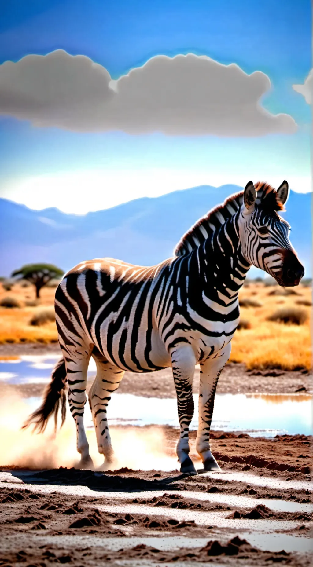 ai character: poll background