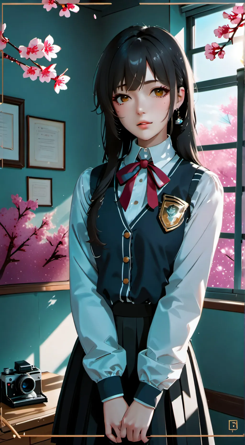 ai character: Himari background