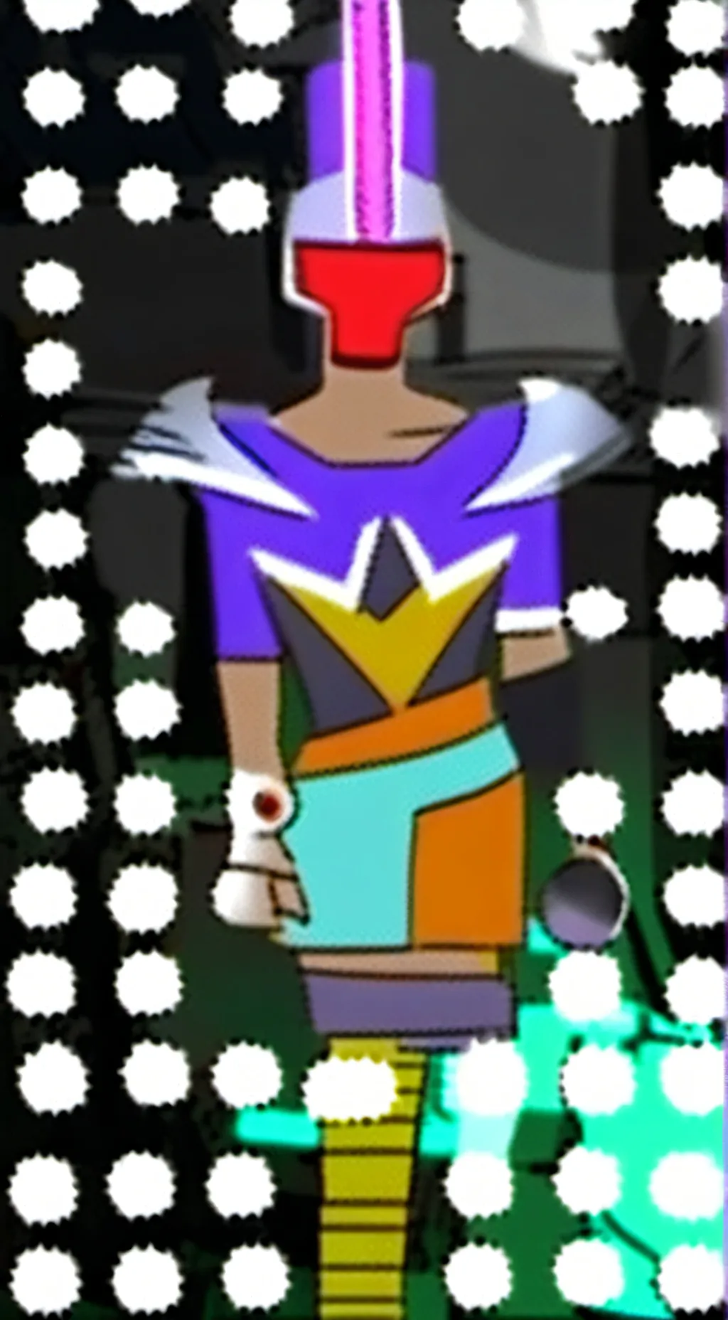 ai character: (no woman) Skibid  background