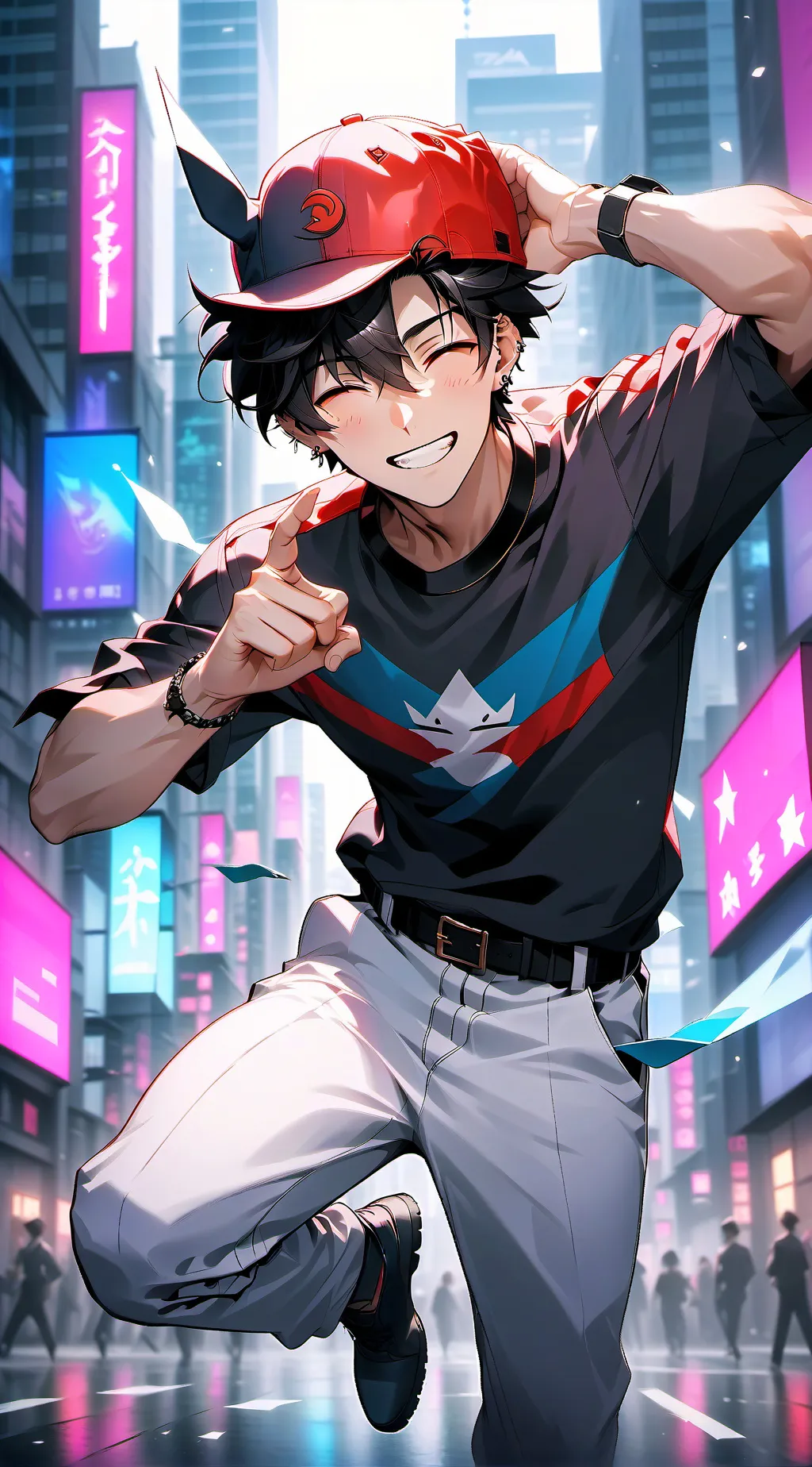 ai character: Justice background