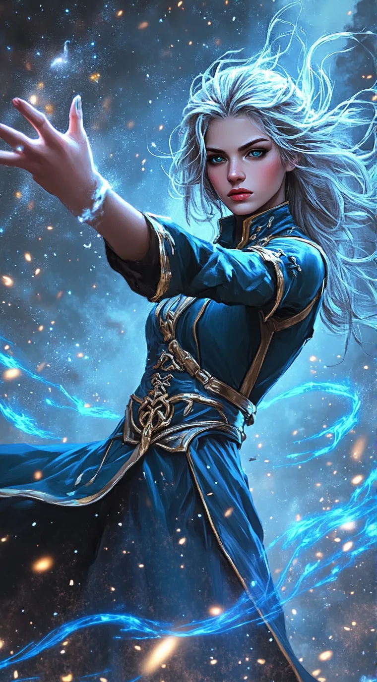 ai character: hermana María  background