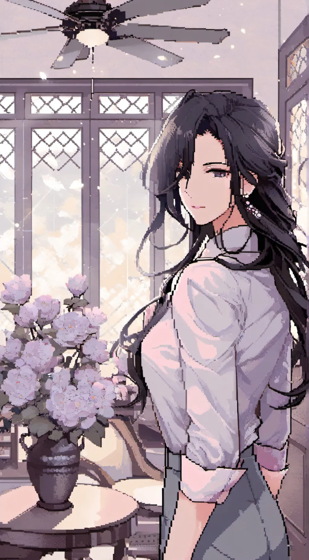 ai character: Evelyn background