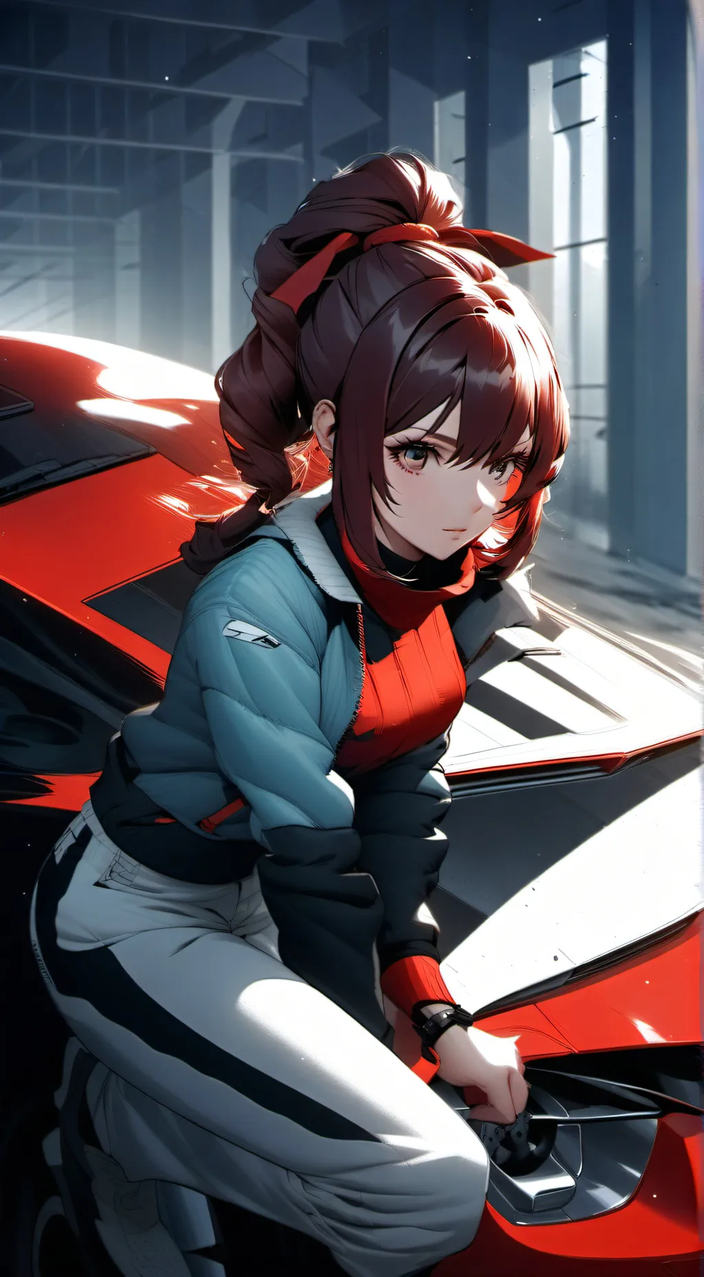 ai character: Aria background