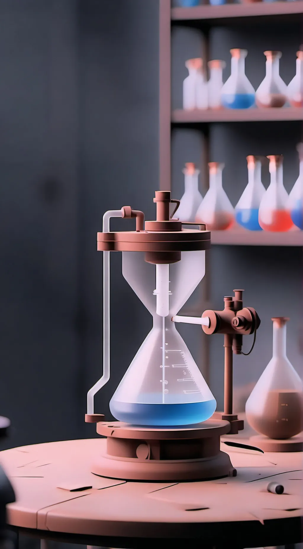 ai character: abonesi tickle lab background